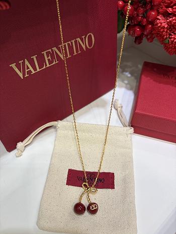Fortok Valentino Garavani Cherryfic Necklace