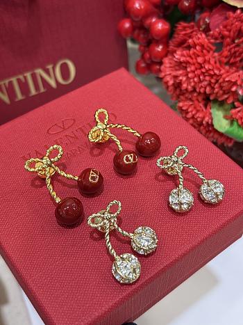 Fortok Valentino Garavani Cherryfic Earrings