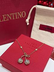 Fortok Valentino Garavani Cherryfic Metalic Necklace - 1