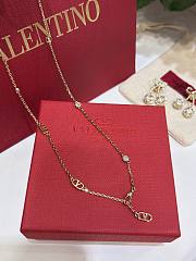 Fortok Valentino Garavani Cherryfic Metalic Necklace - 2