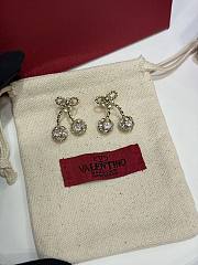 Fortok Valentino Garavani Cherryfic Metalic Earrings - 5