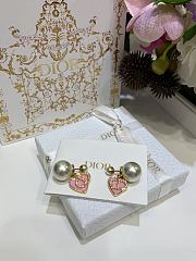Fortok Dior Heart Earrings - 2