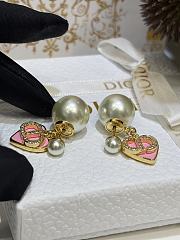 Fortok Dior Heart Earrings - 3