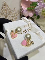 Fortok Dior Heart Earrings - 5