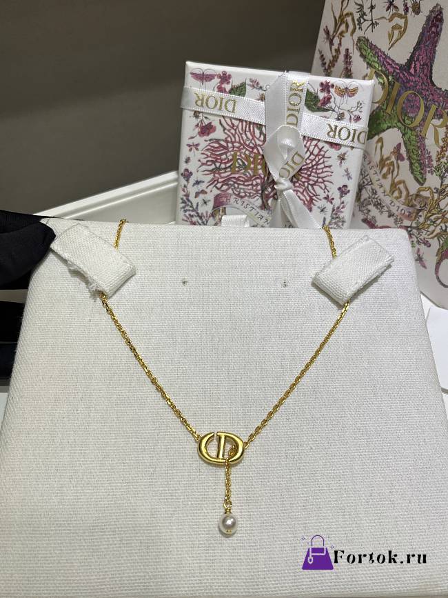 Fortok Dior CD Necklace - 1