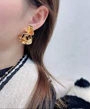Fortok Bottega Veneta Earrings Gold - 5