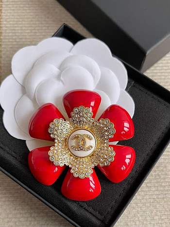 Fortok Chanel Flower Brooch