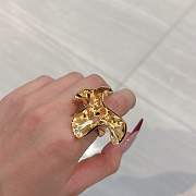 Fortok Bottega Veneta Anemone ring gold - 1