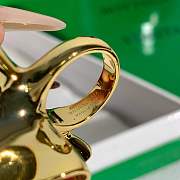 Fortok Bottega Veneta Anemone ring gold - 2