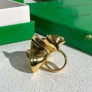 Fortok Bottega Veneta Anemone ring gold - 3