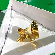 Fortok Bottega Veneta Anemone ring gold - 5