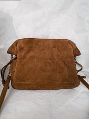 Fortok Saint Laurent Jamie bag Suede Brown 26×18×12.5cm - 5