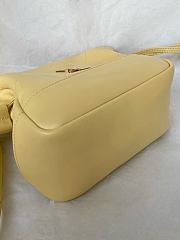 Fortok Saint Laurent Jamie mini bag Yellow 14.5×15.5×8cm - 5