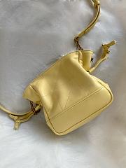 Fortok Saint Laurent Jamie mini bag Yellow 14.5×15.5×8cm - 2