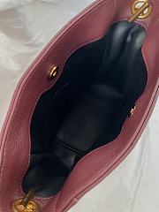 Fortok Saint Laurent Jamie mini bag Burgundy 14.5×15.5×8cm - 6