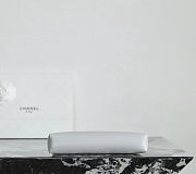 Fortok Chanel Nano 31 shopping bag White 20 x 17.5 x 3.5cm - 5