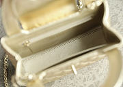 Fortok Chanel Kelly Bag Gold 13x19x7cm - 5