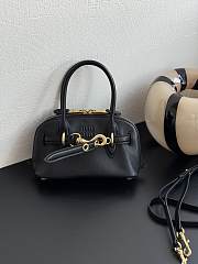 Fortok Miu Miu Aventure nappa leather Black 21×8×13cm - 1