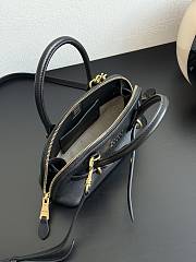 Fortok Miu Miu Aventure nappa leather Black 21×8×13cm - 4