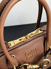 Fortok Miu Miu Aventure nappa leather Brown 21×8×13cm - 2