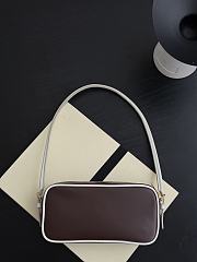 Fortok Miu Miu Beau leather Brown 20×10×4.5cm - 2