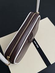 Fortok Miu Miu Beau leather Brown 20×10×4.5cm - 3