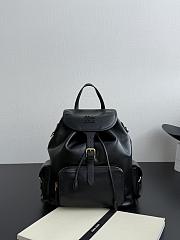 Fortok Miu Miu leather backpack Black 29.5x25x12.5cm - 1