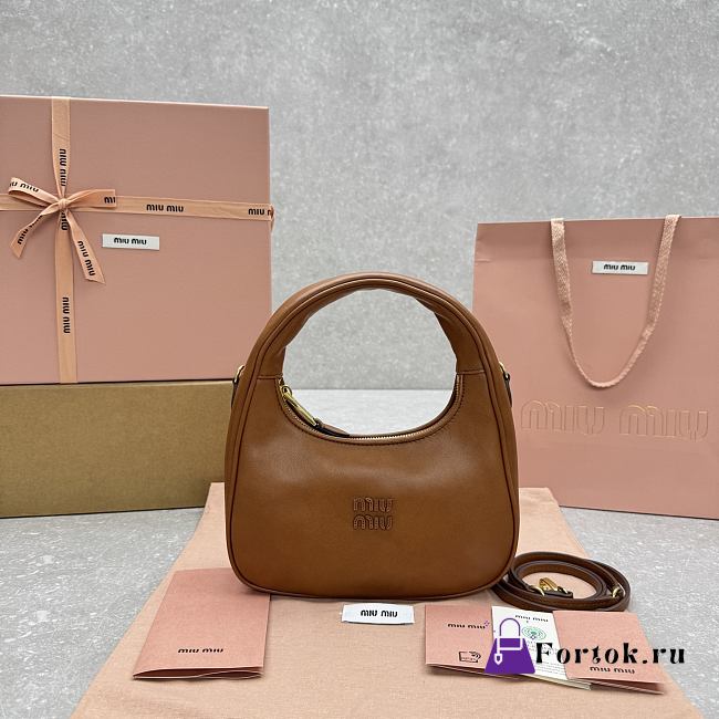 Fortok Miu Miu Wander Brown 21x13x7cm - 1