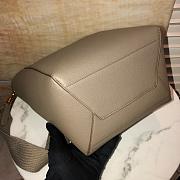 Fortok Celine Seau Sangle Bucket Bag Beige 23×33×17cm - 4