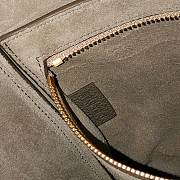 Fortok Celine Seau Sangle Bucket Bag Beige 23×33×17cm - 3