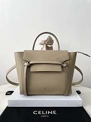 Fortok Celine Belt Bag Taupe 24×20×13cm - 1