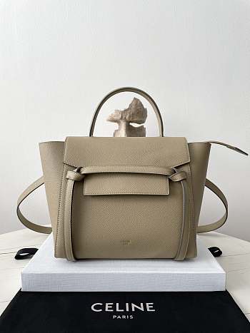 Fortok Celine Belt Bag Taupe 24×20×13cm