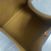 Fortok Celine Small Cube bag in Triomphe Canvas 18.5x21x17cm - 4