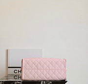 Fortok Chanel 25 Medium Caviar Baby Pink Bag 40 x 30 x 15cm - 6