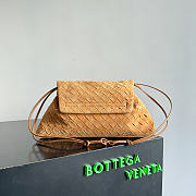 Fortok Bottega Veneta Dustbag Giorno Intrecciato Suede Bag Brown 33*19*8cm - 2