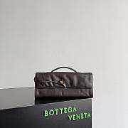 Fortok Bottega Veneta Andiamo Clutch Nappa Brown 31*13*3cm - 1