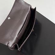 Fortok Bottega Veneta Andiamo Clutch Nappa Brown 31*13*3cm - 3