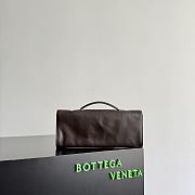 Fortok Bottega Veneta Andiamo Clutch Nappa Brown 31*13*3cm - 5
