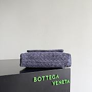 Fortok Bottega Veneta Dustbag Giorno Intrecciato Suede Bag Cloudy Indigo 33*19*8cm  - 3