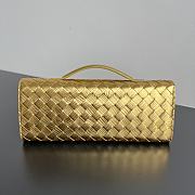 Fortok Bottega Veneta Andiamo Clutch Gold 31x13x3cm - 6