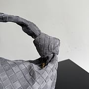 Fortok Bottega Veneta Jodie Suede Grey 48*40*16cm - 4
