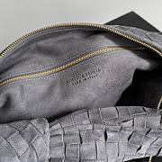 Fortok Bottega Veneta Jodie Suede Grey 48*40*16cm - 2