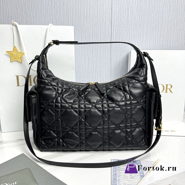 Fortok Dior D-Dream Bag Powder Black 33x20x11cm - 1