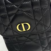 Fortok Dior D-Dream Bag Powder Black 33x20x11cm - 4