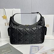 Fortok Dior D-Dream Bag Powder Black 33x20x11cm - 2