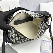 Fortok Dior D-Dream Bag Powder Blue Oblique 33x20x11cm  - 3
