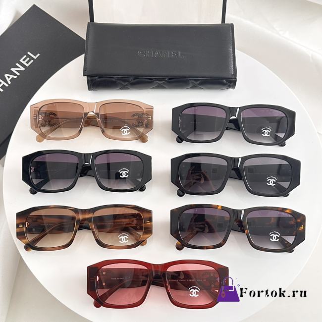Fortok Chanel Sunglasses Multicolor 5554 - 1