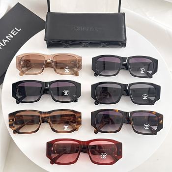 Fortok Chanel Sunglasses Multicolor 5554