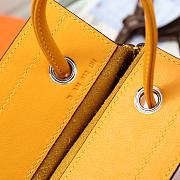 Fortok Hermès Aline Mini Bag Yellow Swift Leather 20×23cm - 2