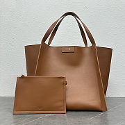 Fortok Celine Medium Cube Bag Brown 36x35.5x34cm - 1